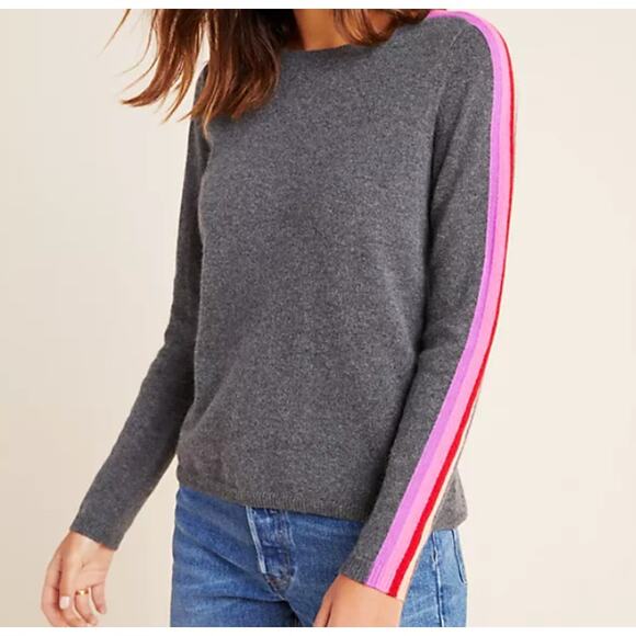 Lisa Todd The Racer 100% Cashmere Sweater - Picture 1 of 6